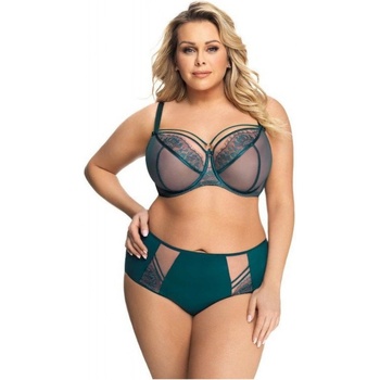 Gorsenia K496 Paradise nevystužená podprsenka zelená