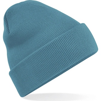 Beechfield zimní čepice Original Cuffed beanie tyrkysová