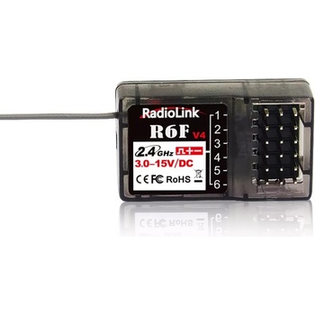 RADIOLINK Приемник Radiolink R6F V4 2.4G Receiver FHSS 6 Channel R6F (R6F)