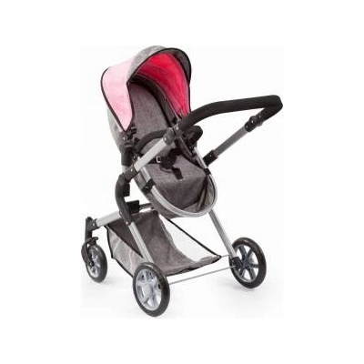 Bayer Design Количка за кукли, Bayer Dolls Pram City Slik, 82 x 38, 5 x 79 cm
