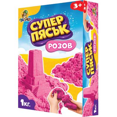 Пясъчко Пясък за игра Пясъчко - Розов, 1 kg (PSK-021.2)