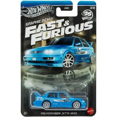 Mattel Hot Wheels Silver Series Fast and Furious Volkswagen Jetta MK3