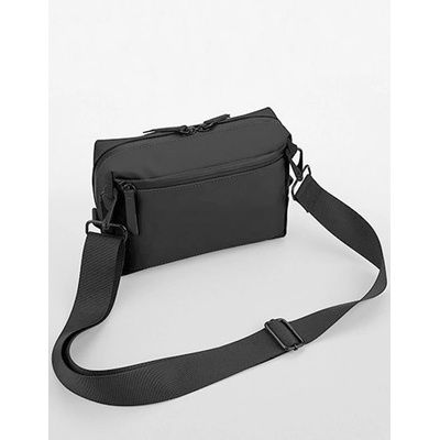 BagBase Cross Body taška BG334 Black 20 x 15 x 6 cm