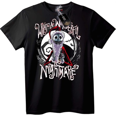 NOONEBRAND Тениска Какъв прекрасен кошмар - S, Black