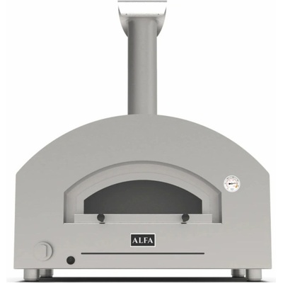 Alfa Forni Futuro 2 Pizze Hybrid silver black