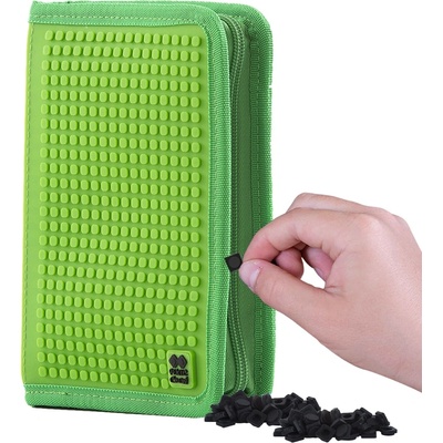 PIXIE CREW Ученически несесер Pixie Crew - Green & Brown (PXA-04-95)