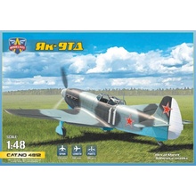 Modelsvit Yak-9TD Soviet fighter WWII 3x camo Jak-9TD 4812 1:48