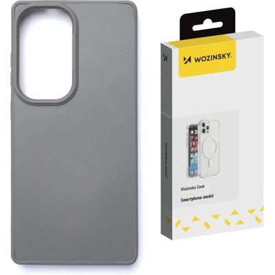 Wozinsky Калъф от въглеродни влакна Wozinsky с MagSafe за Samsung Galaxy S25 - сив (5907769370830)