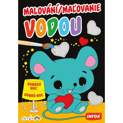 Maľovanie vodou Dobrú noc