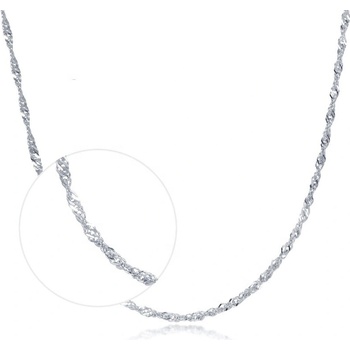 Olivie Singapore twisted strieborná retiazka 4626