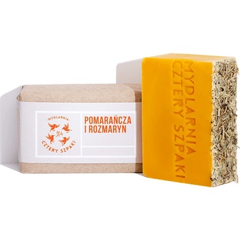 Cztery Szpaki prírodné mydlo s pomarančom a rozmarínom 110 g
