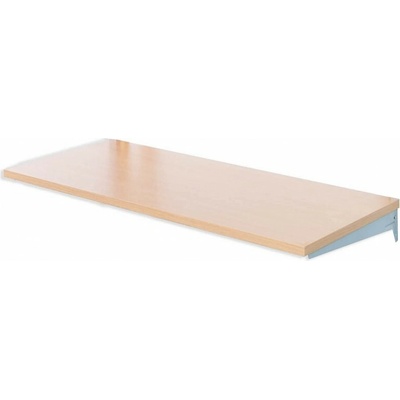 Biedrax Patro pro nástěnný regál 50 x 80 cm stříbrné, police buk