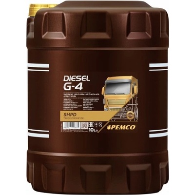 PEMCO Diesel G-4 SHPD 15W-40 10 l