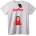 NOONEBRAND Тениска Katy Perry Червено Цвете - XS, Black