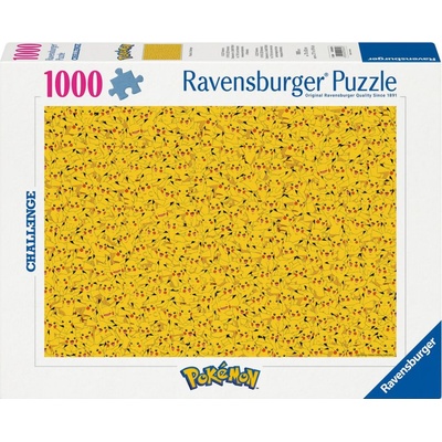 Ravensburger Пъзел Ravensburger от 1000 части - Пикачу (12000829)