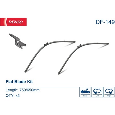 DENSO Lista stieraca, univerzalna DF149