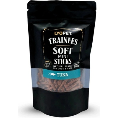 LYOPET Trainees Snack Soft Mini Sticks Tuna 100 g