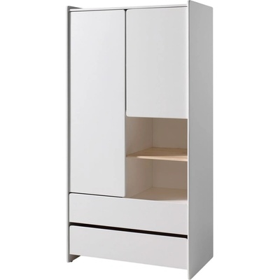 Vipack Бял детски гардероб , 90 x 180 cm Kiddy - Vipack (KIKL2214)