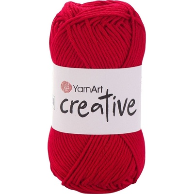 YARNART Creative 237 Red Плетива прежда (Creative 237)