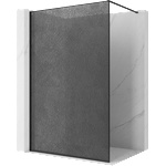 Mexen Kioto душ преграда Walk-in 150 x 200 см, crackle графит 12 мм, черна - 800-150-101-70-44-X (800-150-101-70-44-X)