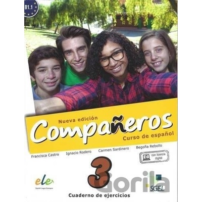Nueva Companeros 3 - Cuaderno de Ejercicios+Licencia Digital