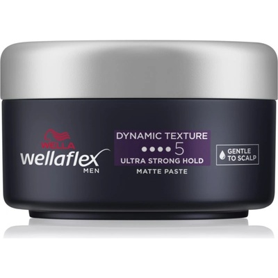 Wellaflex Men Dynamic Texture matná pasta 75 ml