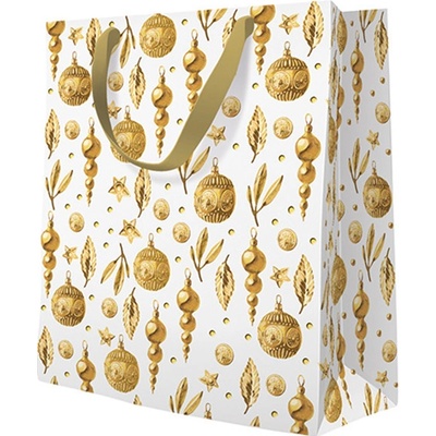 Darčeková taška PAW premium Golden Glow, stredná