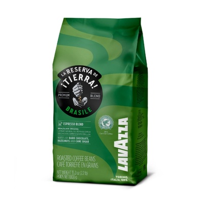LAVAZZA Кафе на зърна LavazzaTierra Brasil Intenso, 1кг