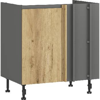 Долен кухненски шкаф Lusil H 80/87 ъглов с една врата