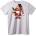 NOONEBRAND Тениска Коледно Джудже с Торта - XL, White