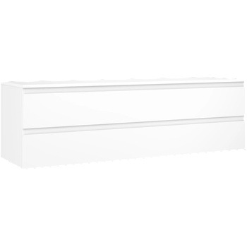 Mexen Orio шкаф за баня с мивка 160 см с плот, 2 чекмеджета, бял мат (91A10-16047-2-BFFC01)