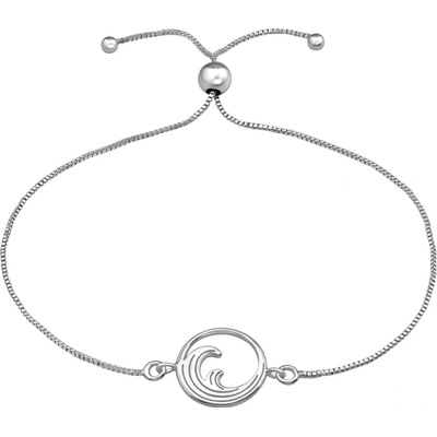 Olivie stříbrný náramek VLNA 8662