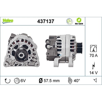 generátor VALEO 437137