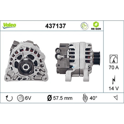 generátor VALEO 437137