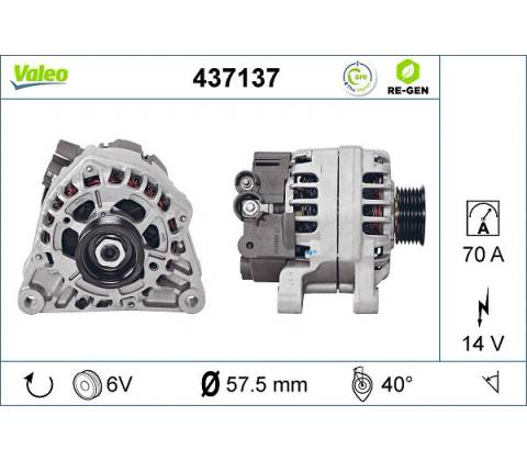 generátor VALEO 437137