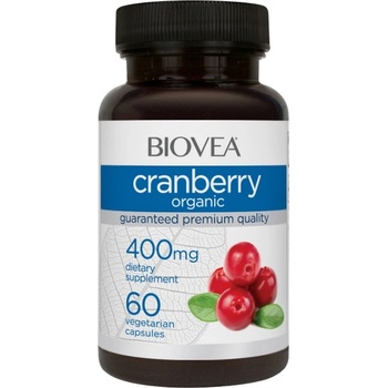 Image 1 of BIOVEA Cranberry Organic 400 mg [60 капсули]