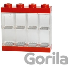 LEGO Zberateľská skrinka na 8 figúrok červená
