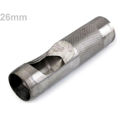 Výsečník / děrovač na látky Ø25 mm, Ø26 mm, Ø28 mm, Ø32 mm nikl 1 ks