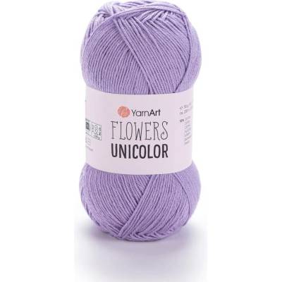 Yarn Art Flowers Unicolor 747 světle fialová