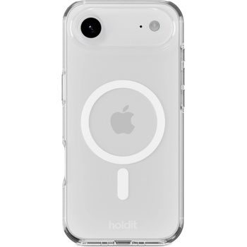 Holdit Гръб Holdit MagSafe за iPhone 17 Air - Бял/Прозрачен