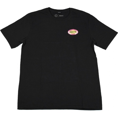Brixton tričko Pomona S/S Prt Black
