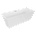 Mexen Tonia 170x75 cm white/gold (52171707500-50)
