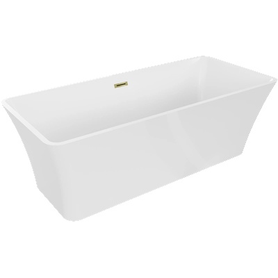 Mexen Tonia 170x75 cm white/gold (52171707500-50)