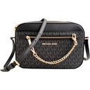 Michael Kors Jet set item crossbody chain black monogram dámská kabelka