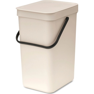 Brabantia Кош за смет за разделно събиране Brabantia Sort&Go 12L, Soft Beige