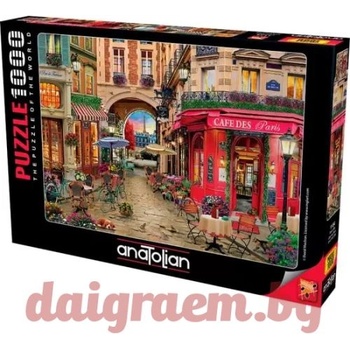 Image 1 of Anatolian Пъзел anatolian 1134 - 1000 части - Кафе в Париж (p1134)