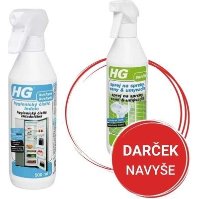 HG hygienický čistič chladničiek 500 ml