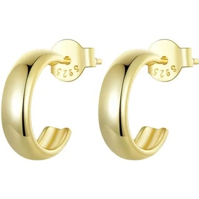 Grace Silver Jewellery stříbrné náušnice Eleonore Gold E-SCE1669-B/253