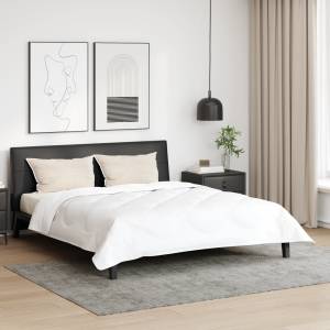 vidaXL Възглавница 2 бр. 80 x 40 x 20 см Полиестер Бяло (42007803)