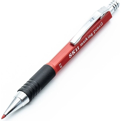 SK11 6621 mechanická tesárska ceruzka červená 2 mm